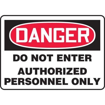 OSHA DANGER Safety Sign DO NOT SHMADM140XT